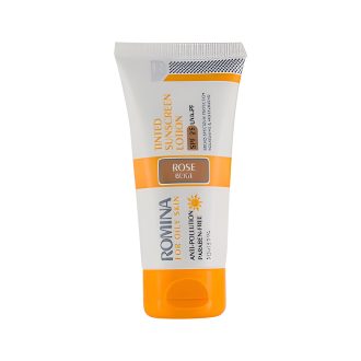لوسیون ضد آفتاب رنگی تیره SPF‏25 حجم 50 میل رومینا