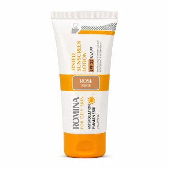 لوسیون ضد آفتاب رنگی تیره SPF‏25 حجم 50 میل رومینا
